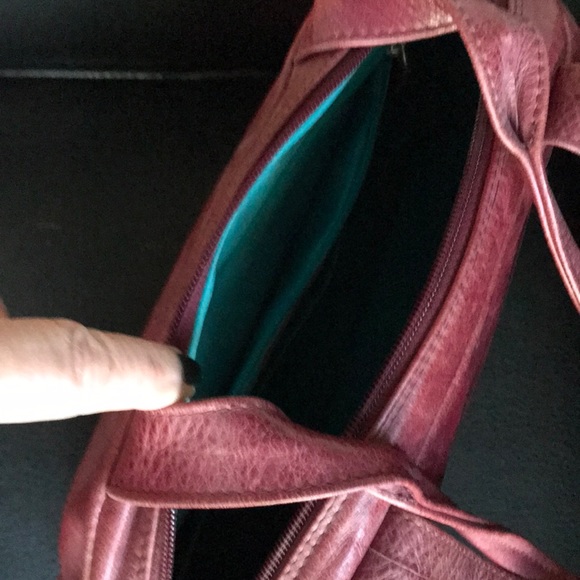 Leather Handbag with matching Wallet - Picture 2 of 8